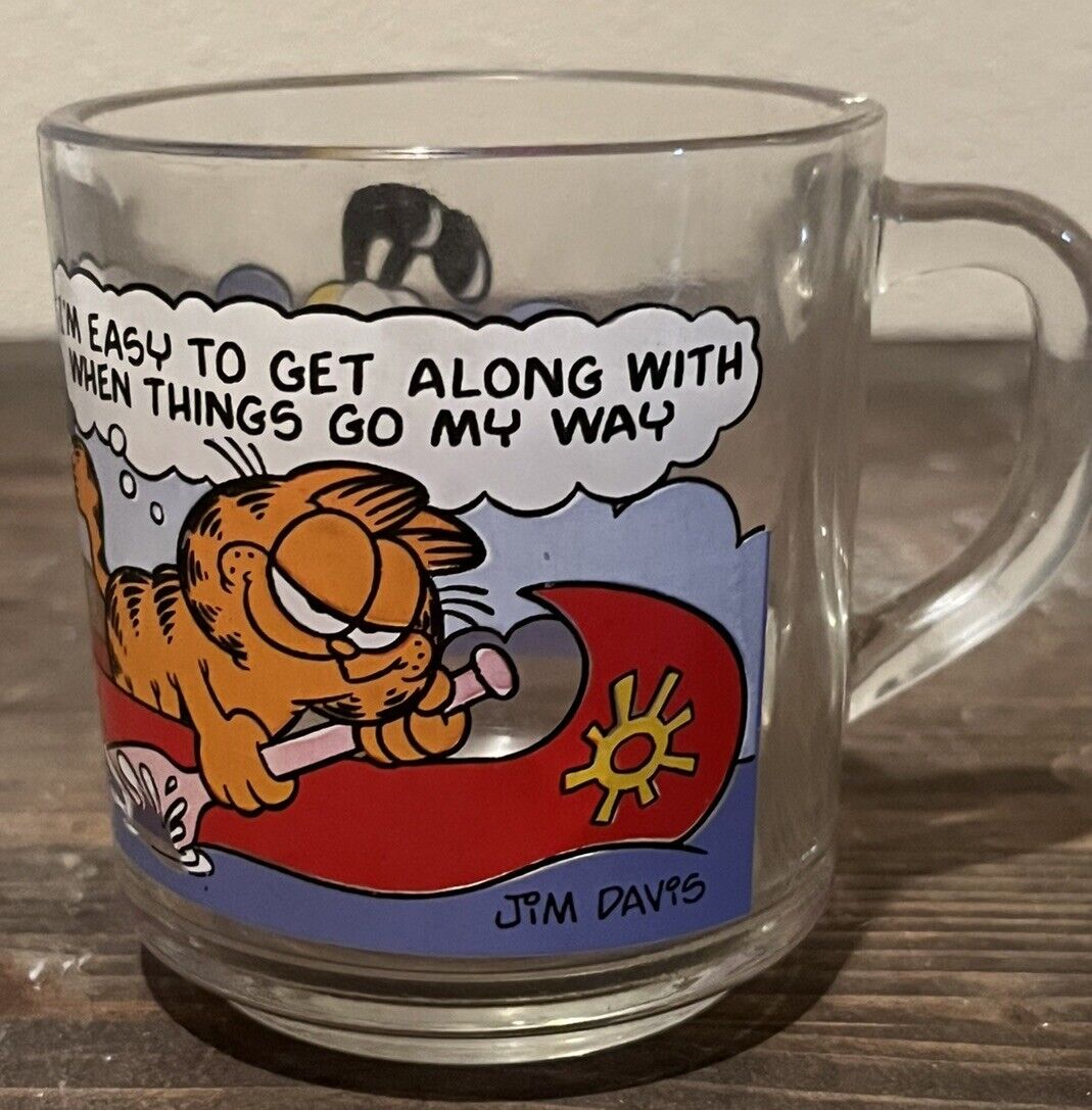 Vintage 1978 Collectable Mcdonald’s Garfield Mug