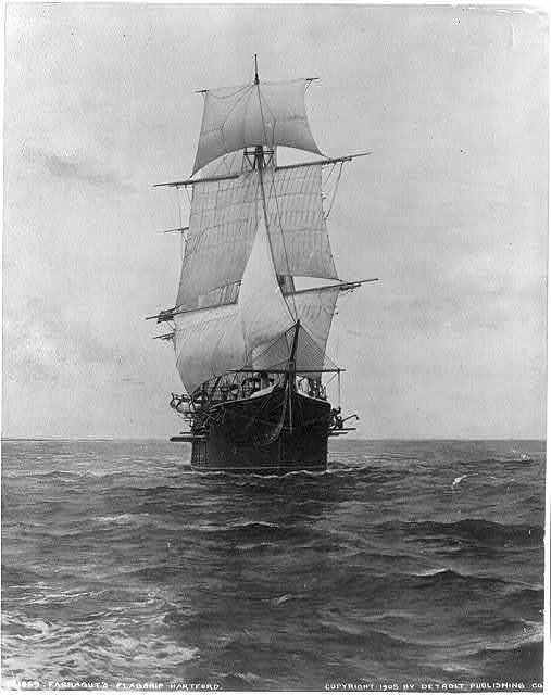 Photo:David Glasgow Farragut,USS HARTFORD,Civil War