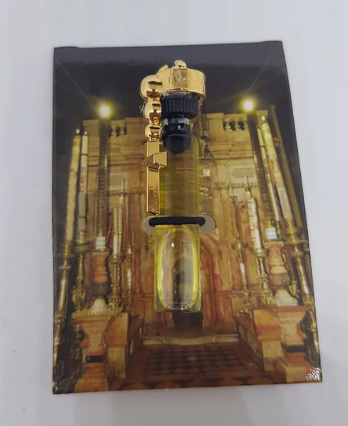 Blessed oil from the church of Holy Sepulchre olive oil 2ml bottle jerusalem
