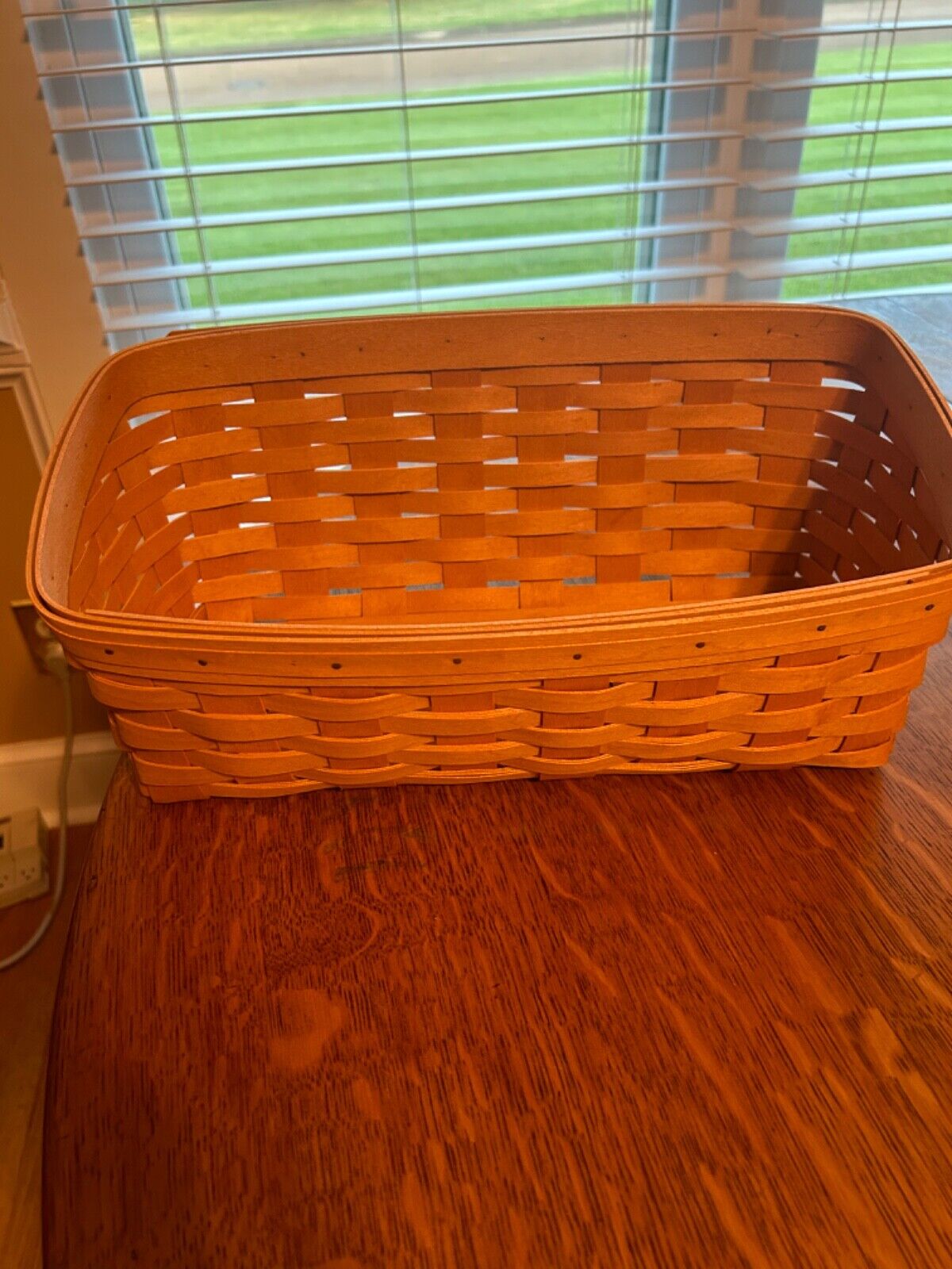 Longaberger Basket with insert, signed and numbered