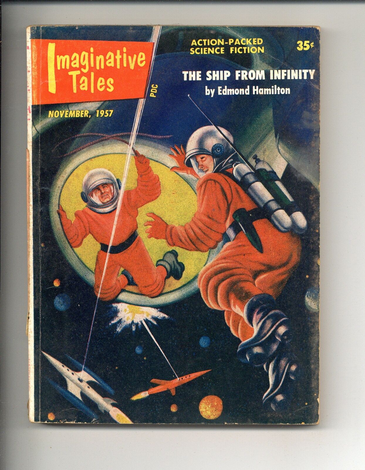 Imaginative Tales Vol. 4 #6 GD- 1.8 1957 Low Grade