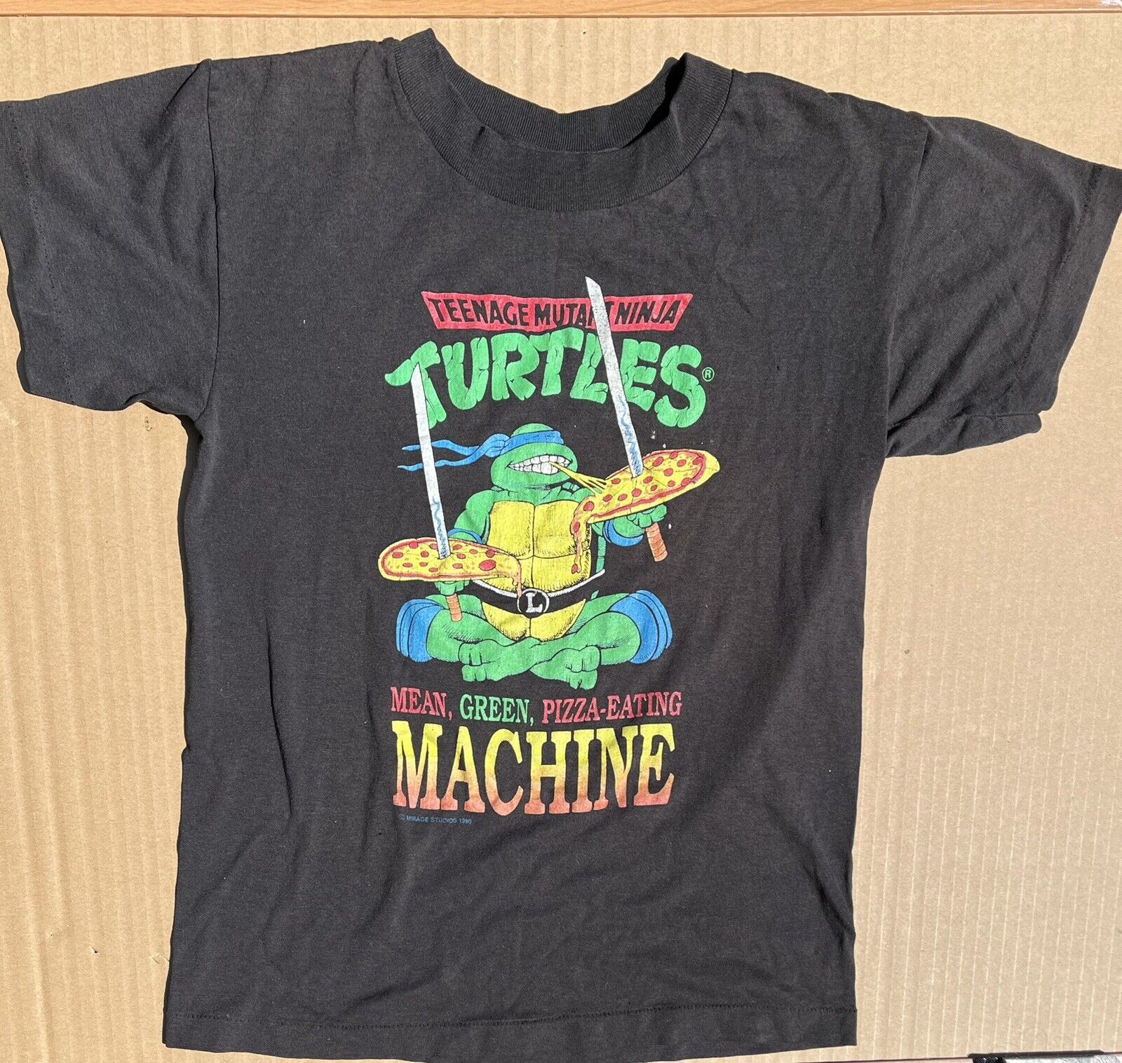 Vintage Teenage Mutant Ninja Turtles T Shirt 1990 Youth Medium