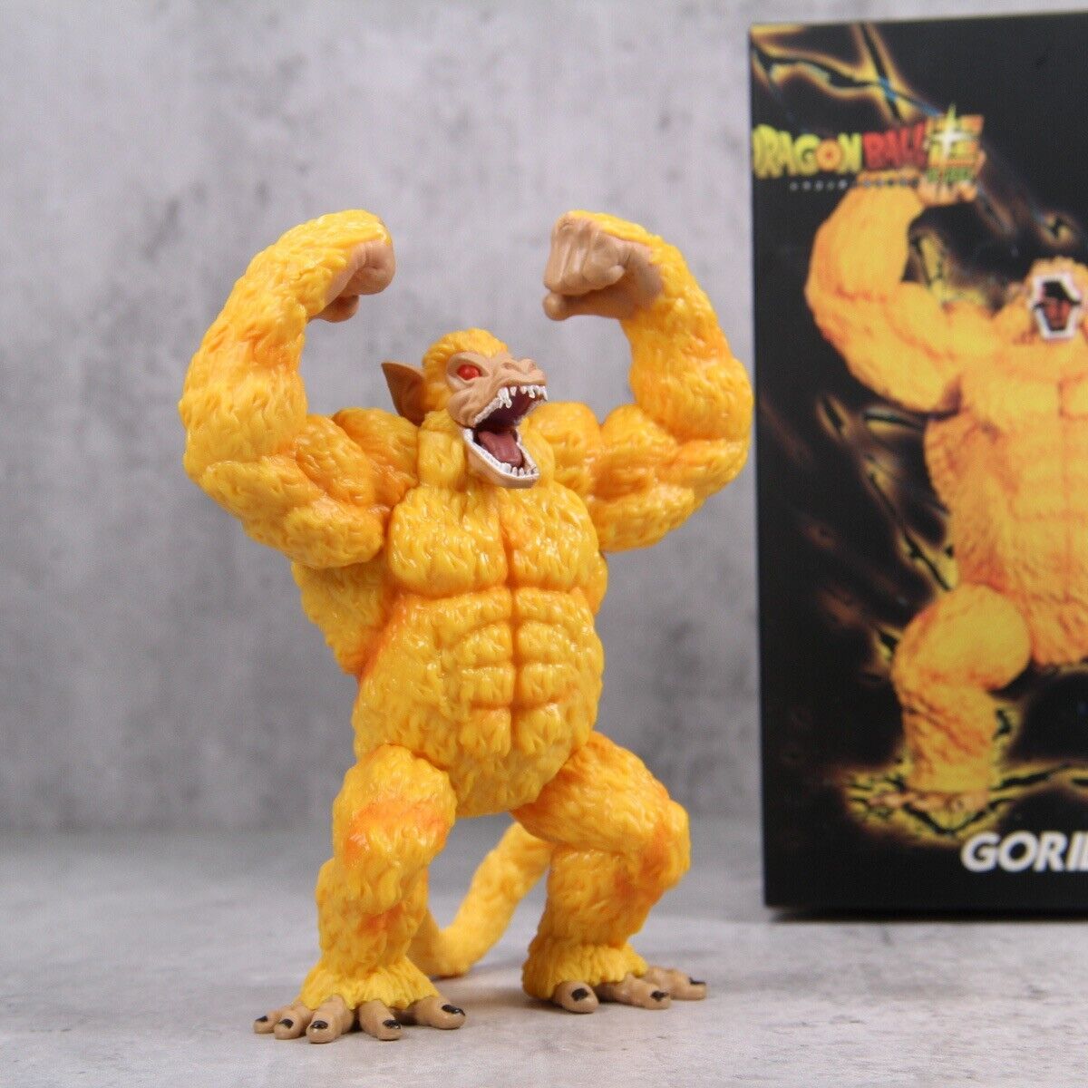 Dragon Ball Z Golden Great Ape Gorilla Figure PVC Statue Model Toy  In stock 