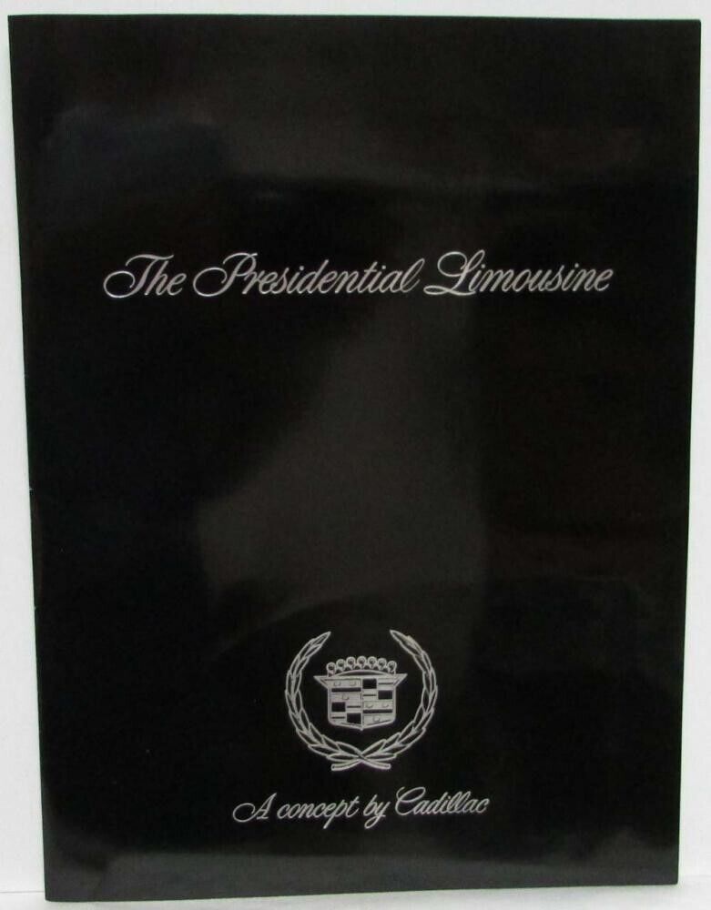 1985 Cadillac Brougham Presidential Limousine Concept Press Kit
