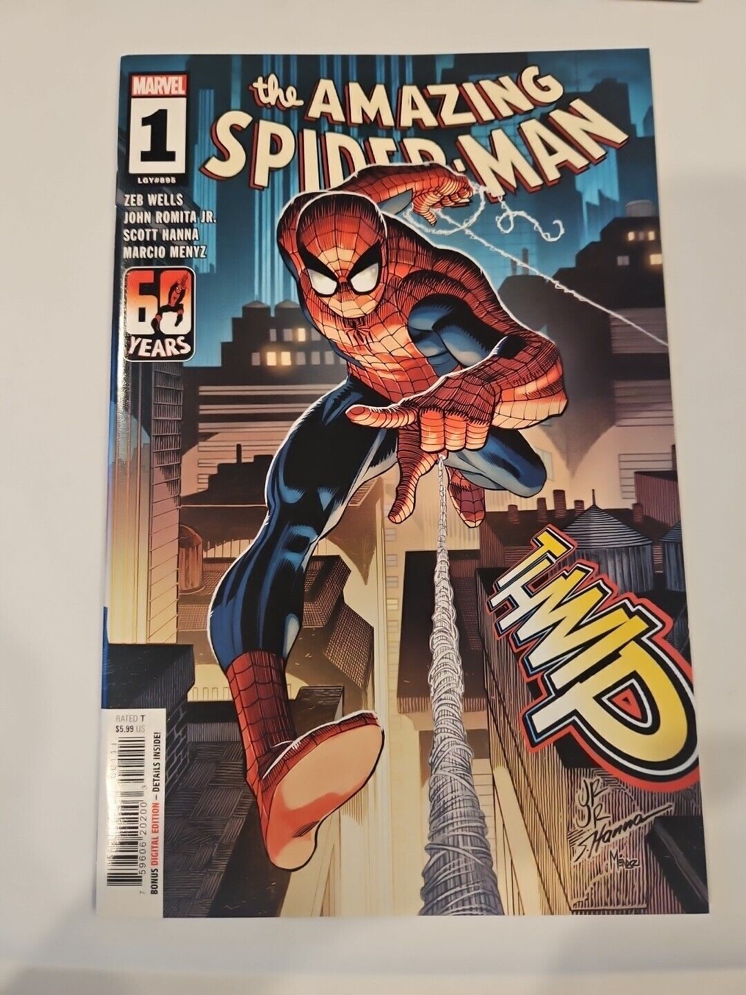 Amazing Spider-Man by Wells & Romita Jr. #1 (Marvel Comics 2022) NM  Combine S&H