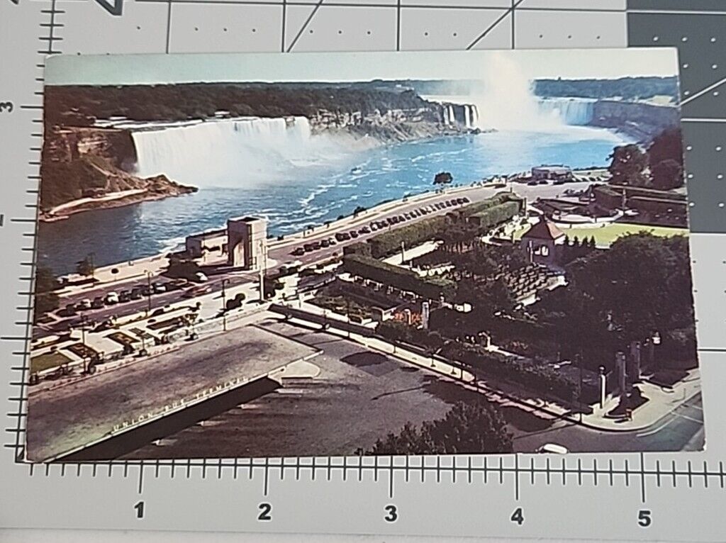 Vintage Postcard - 1950s Niagara Falls From Gen. Brock Hotel Ontario Posted
