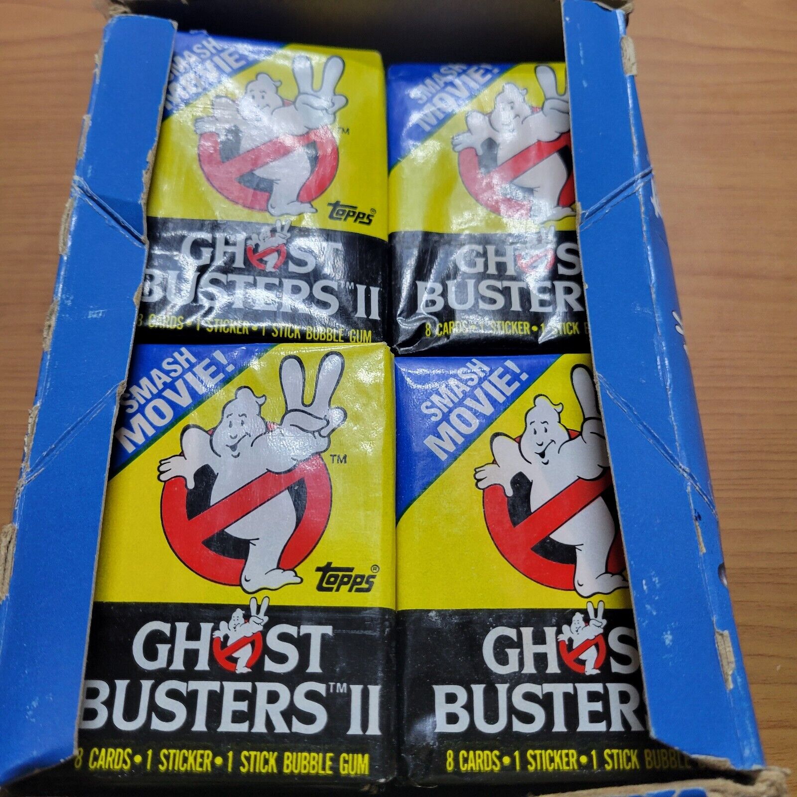 1989 Topps Ghostbusters II Box