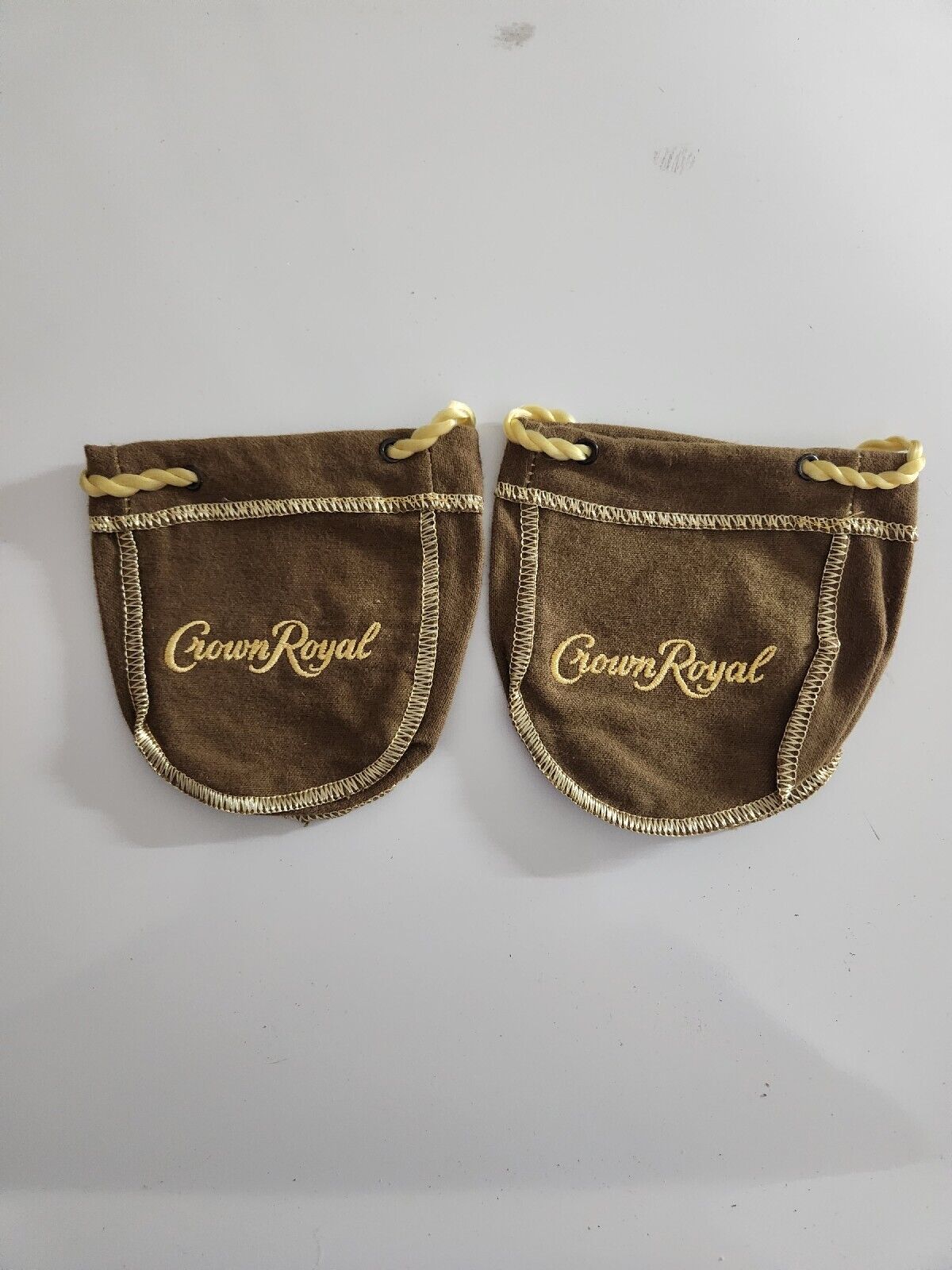 Lot of 2 Crown Royal 50ml Vanilla Mini Shooter Bags 4\
