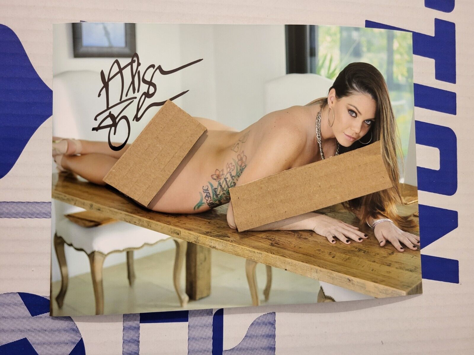  signed autographed alison tyler 