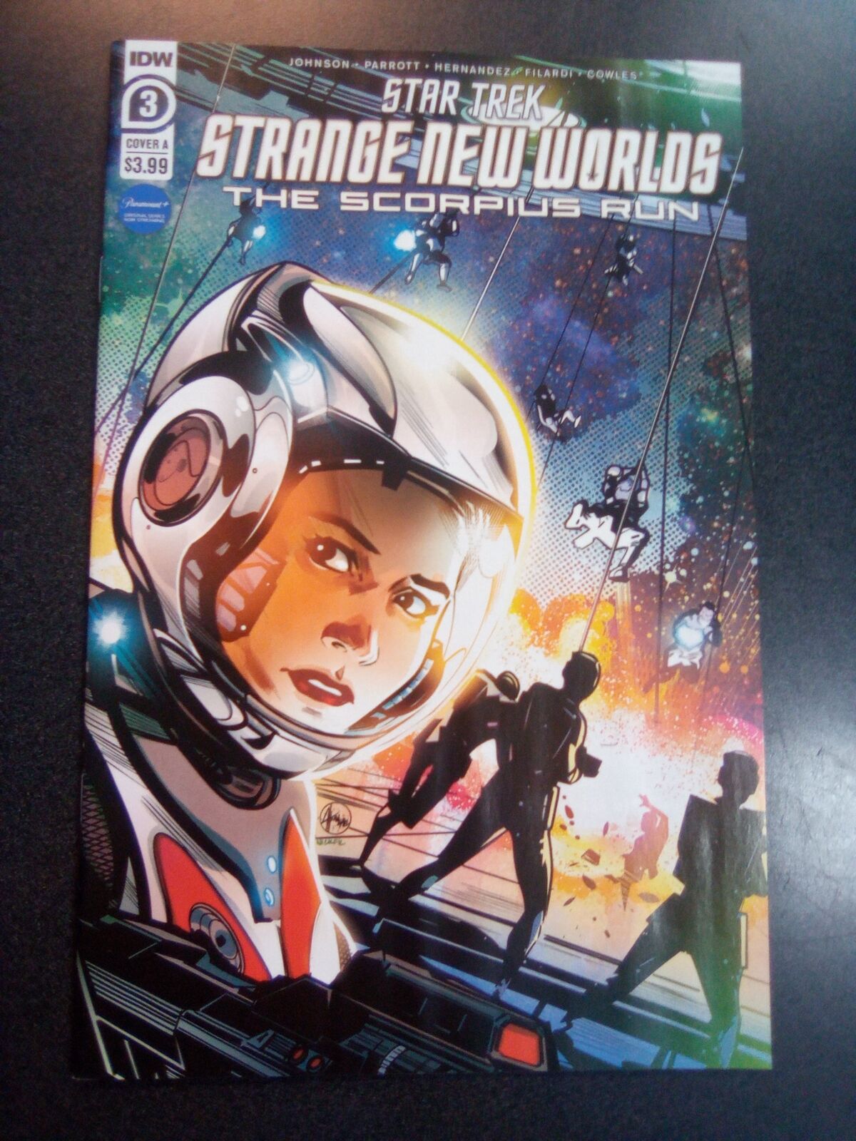 Star Trek Strange New Worlds Scorpius Run #3 Cover A Hernandez Comic First Print