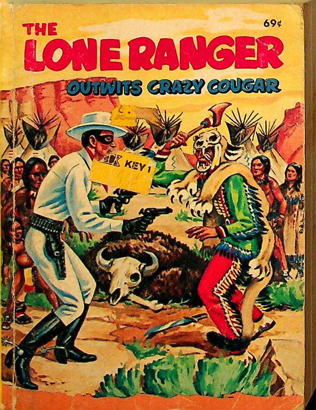 Lone Ranger Outwits Crazy Cougar #5774-1 VG 1979 Low Grade