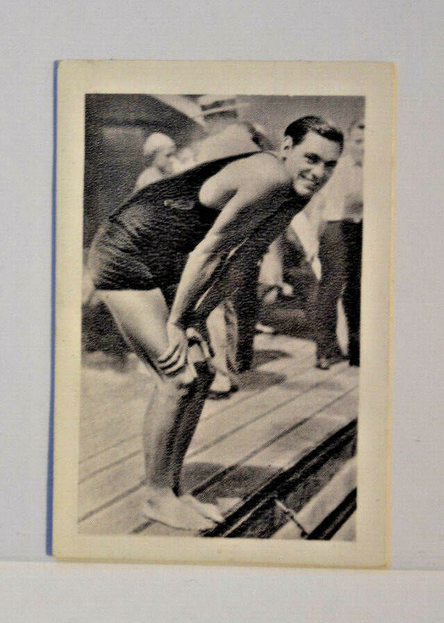 Bulgaria cigarettes sports photos year 1932 / Jonny Weissmüller #165 unglued