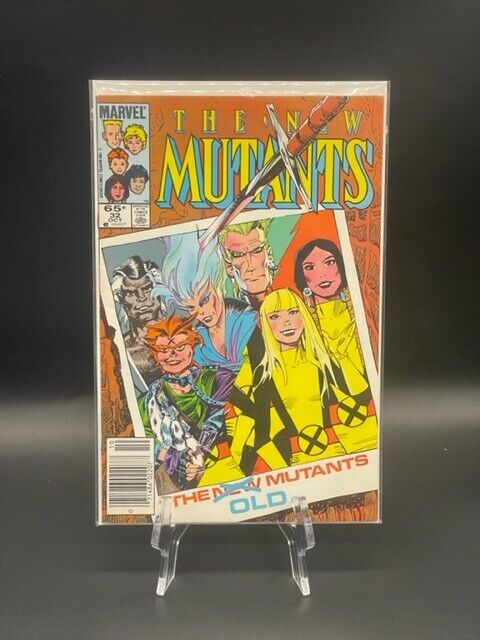 The New Mutants #32 (Oct 1985, Marvel) (Newsstand Edition)