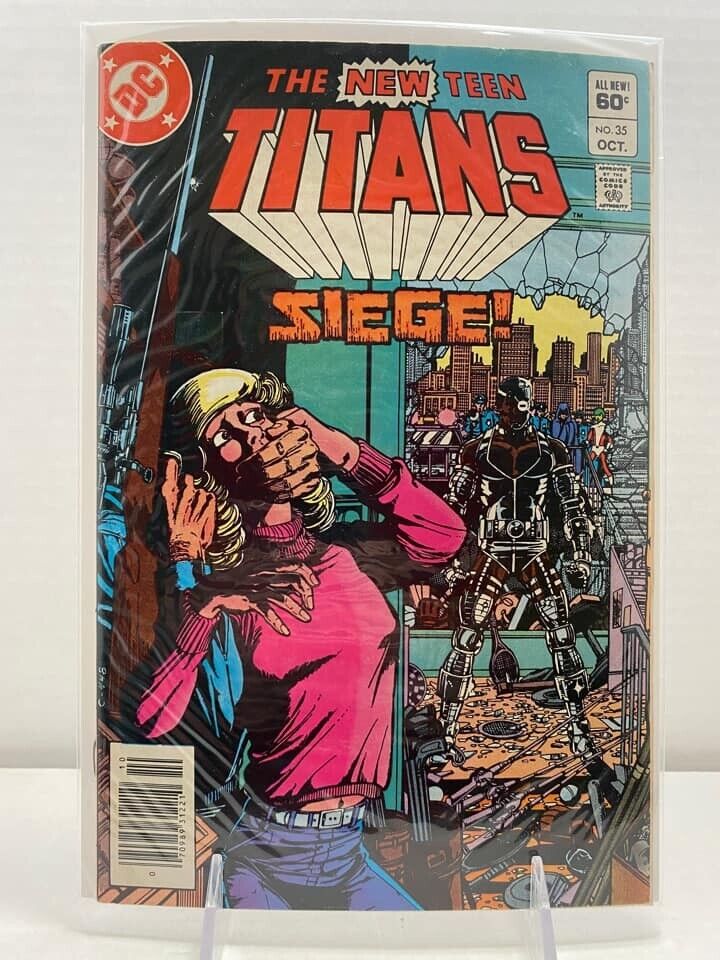 28605: Marvel Comics NEW TEEN TITANS #35 VG Grade