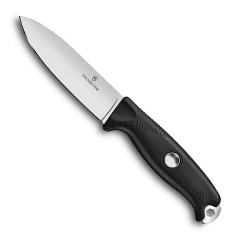 VICTORINOX SWISS ARMY KNIVES BUSH CRAFTER BLACK VENTURE PRO FIXED BLADE KNIFE