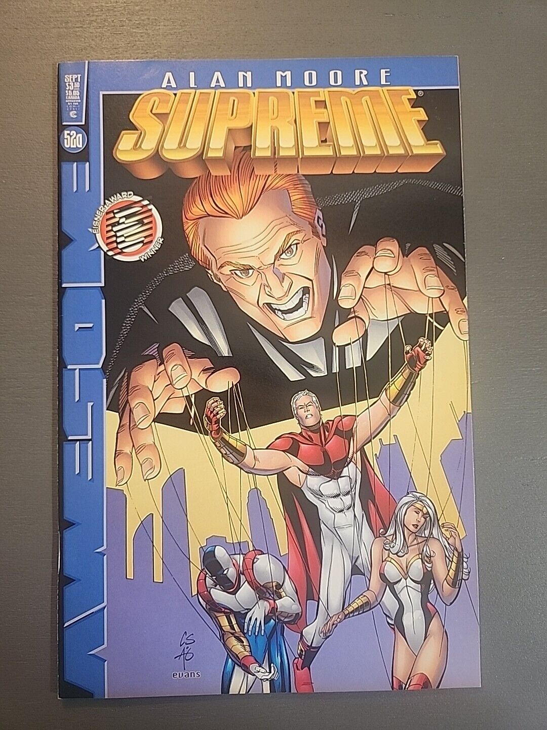 Supreme #52 A  Awesome Alan Moore Comic Book
