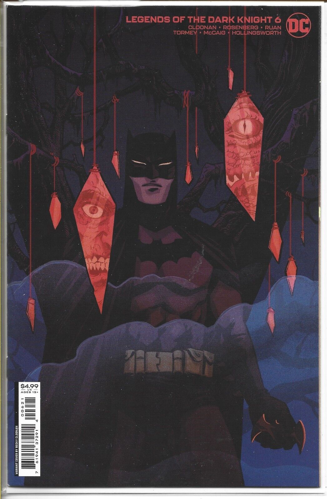 BATMAN LEGENDS OF THE DARK KNIGHT #6 COVER B DC COMICS 2021 NEW UNREAD BAG BOARD