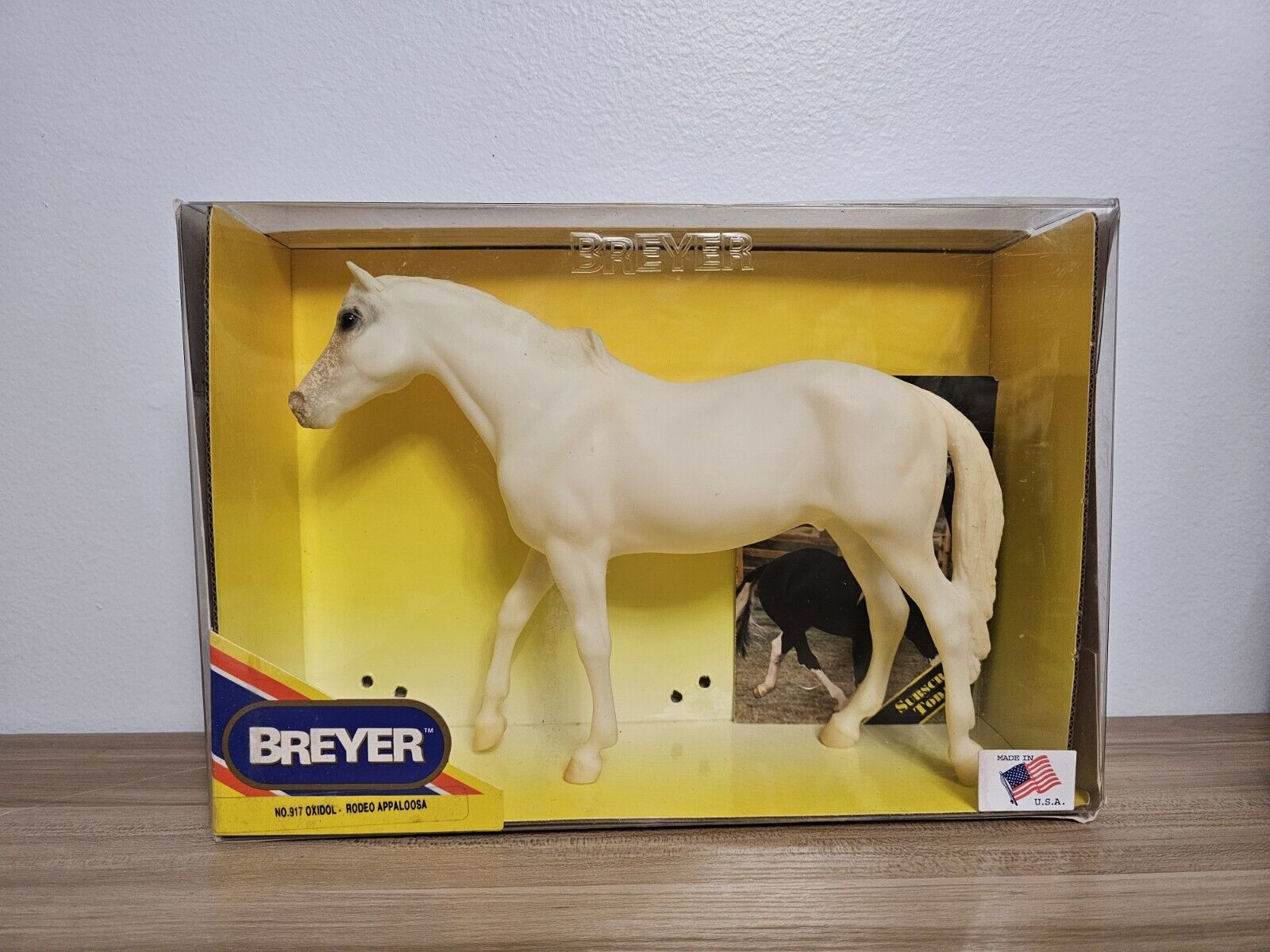 Vintage Breyer #917 OXIDOL ~ Rodeo Appaloosa Model Horse Like  New in Box