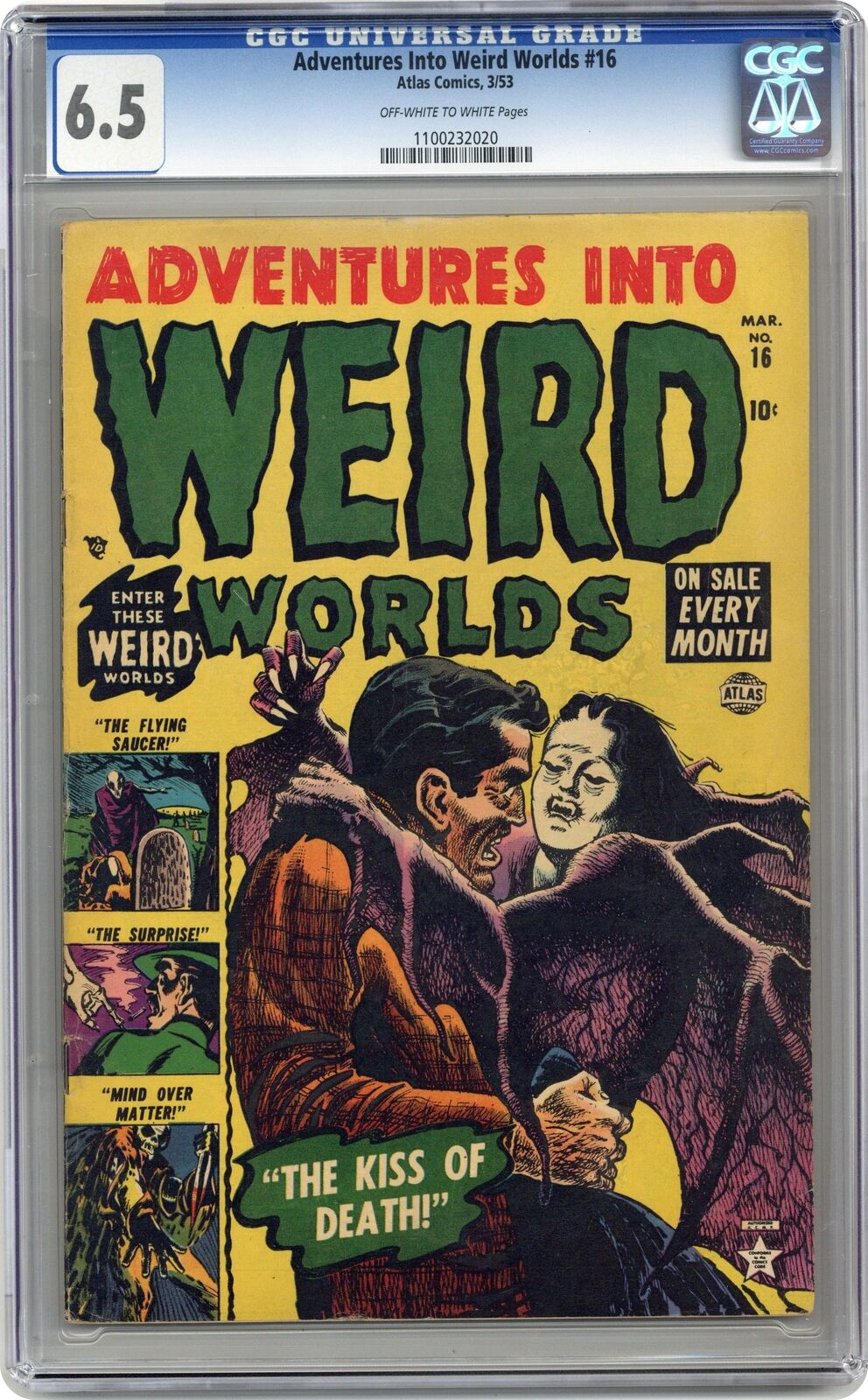 Adventures into Weird Worlds #16 CGC 6.5 1953 1100232020