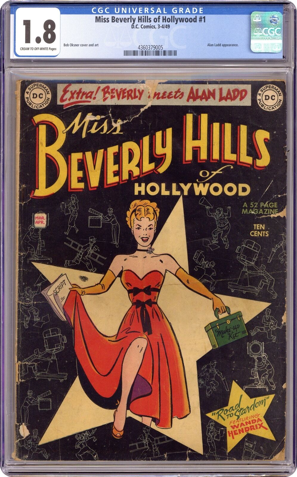 Miss Beverly Hills of Hollywood #1 CGC 1.8 1949 4360379005
