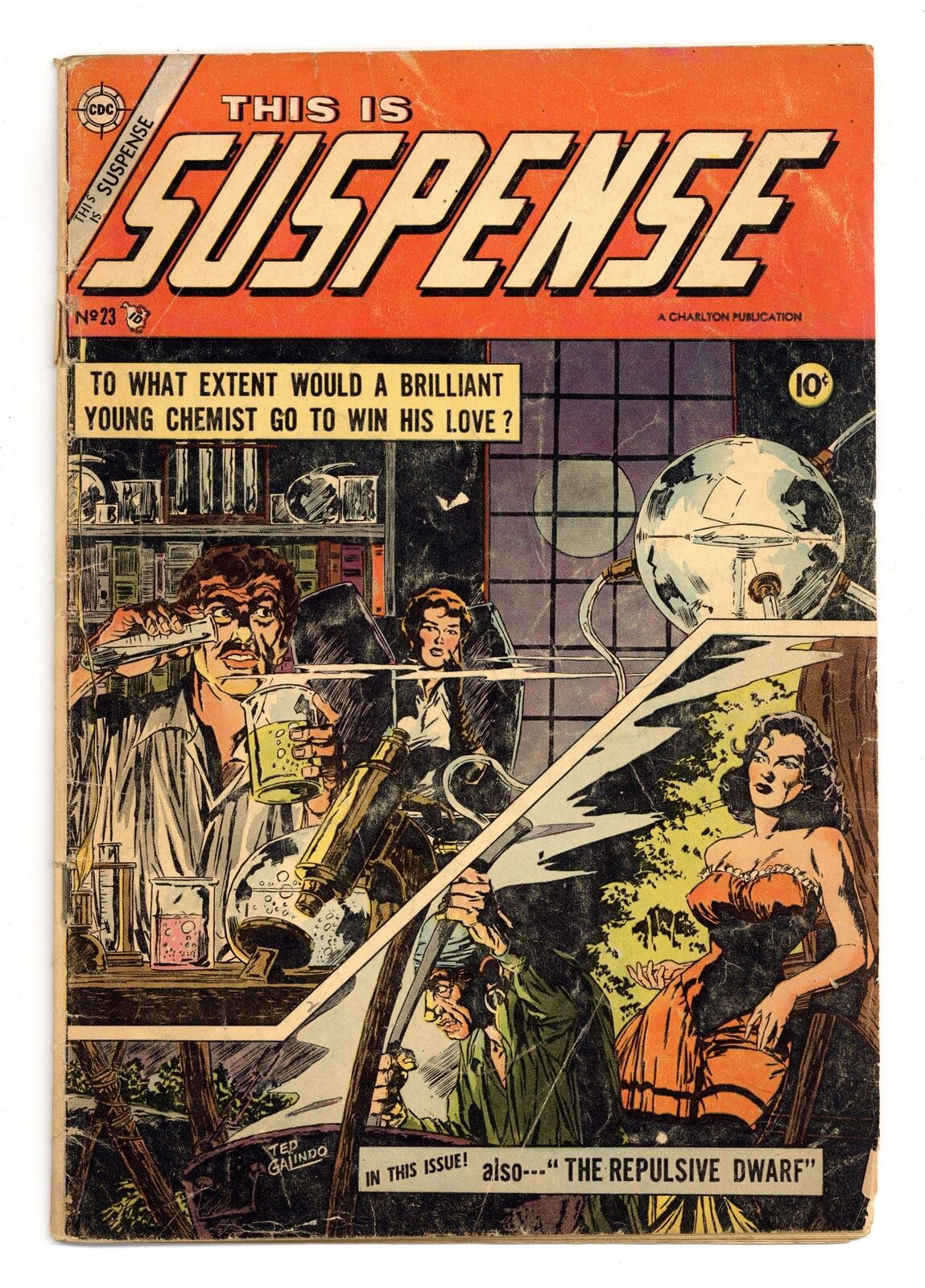 This Is Suspense #23 GD/VG 3.0 1955