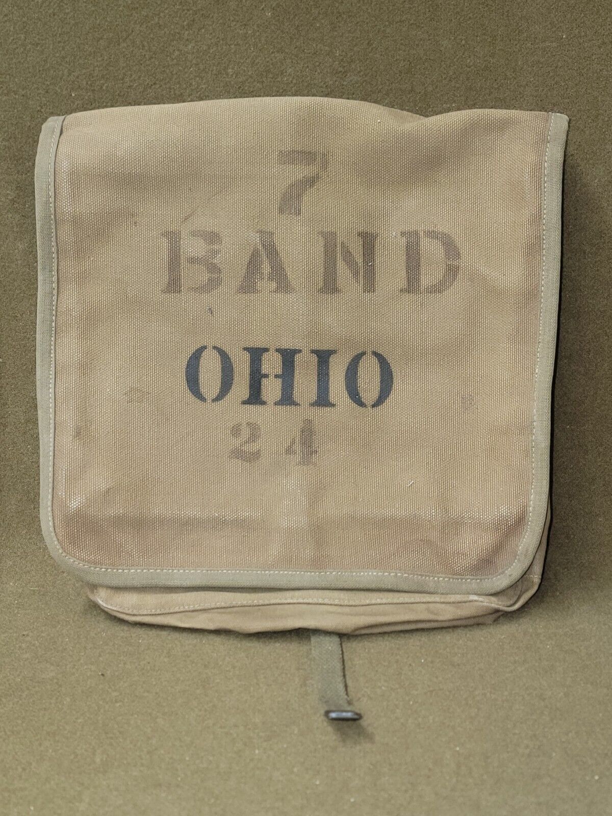 Pre WWI US Army Field Pack Assigned to Musician from Rock Island Arsenal 1911