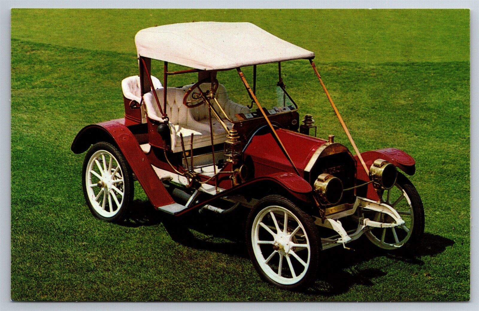 1909 Hudson Roadster Automobilorama America\'s Rarest Collection Postcard N22