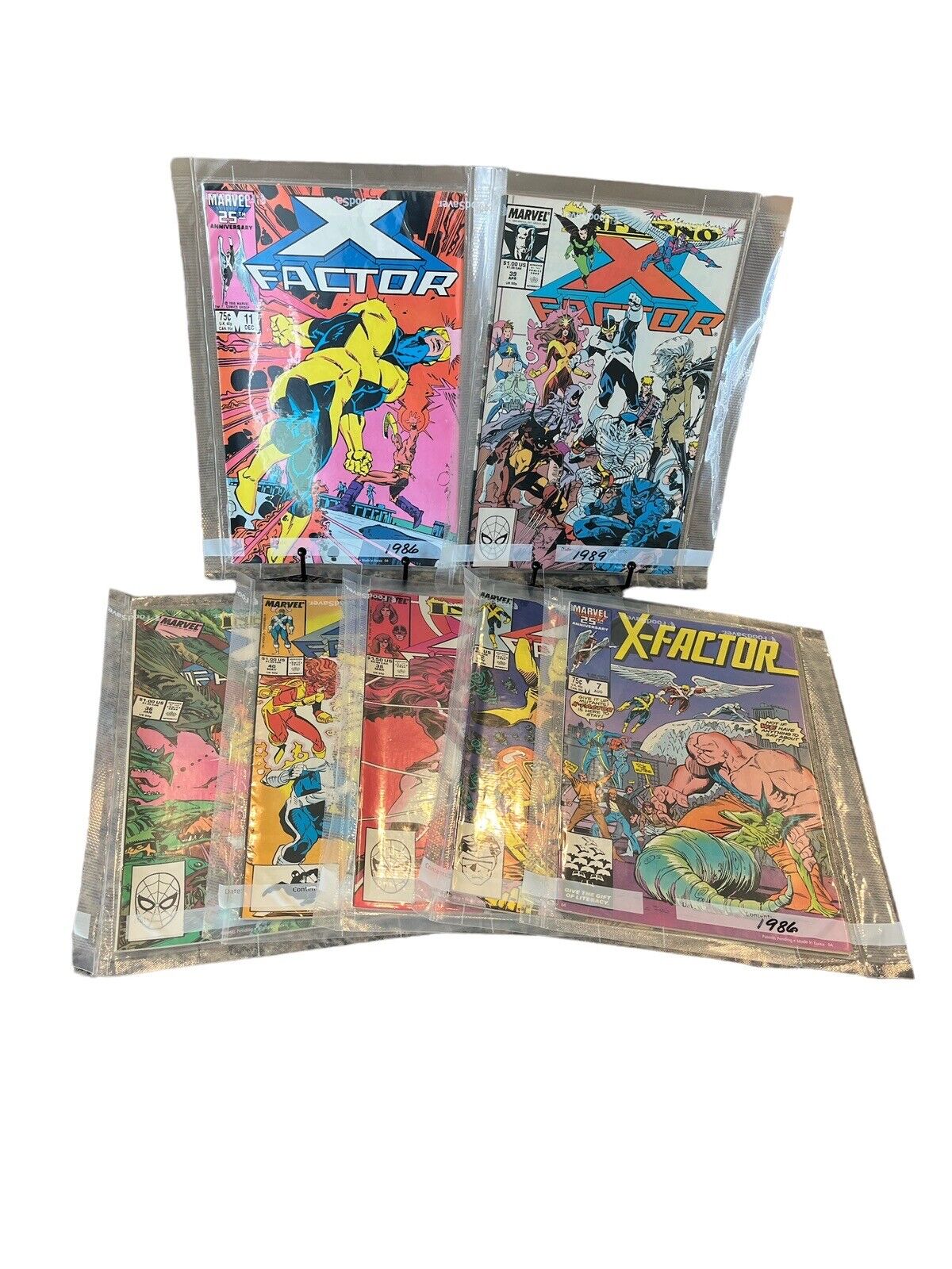 MARVEL COMIC BOOKS X-FACTOR Vintage 80s Era 40 36 38 39 22 11 7 MCU Retro Issues