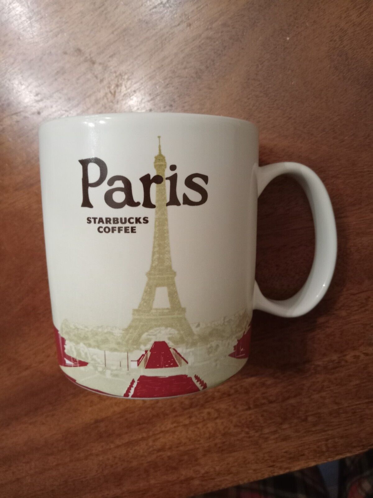 2011 Starbucks Paris Coffee Tea Mug Large 16 Oz