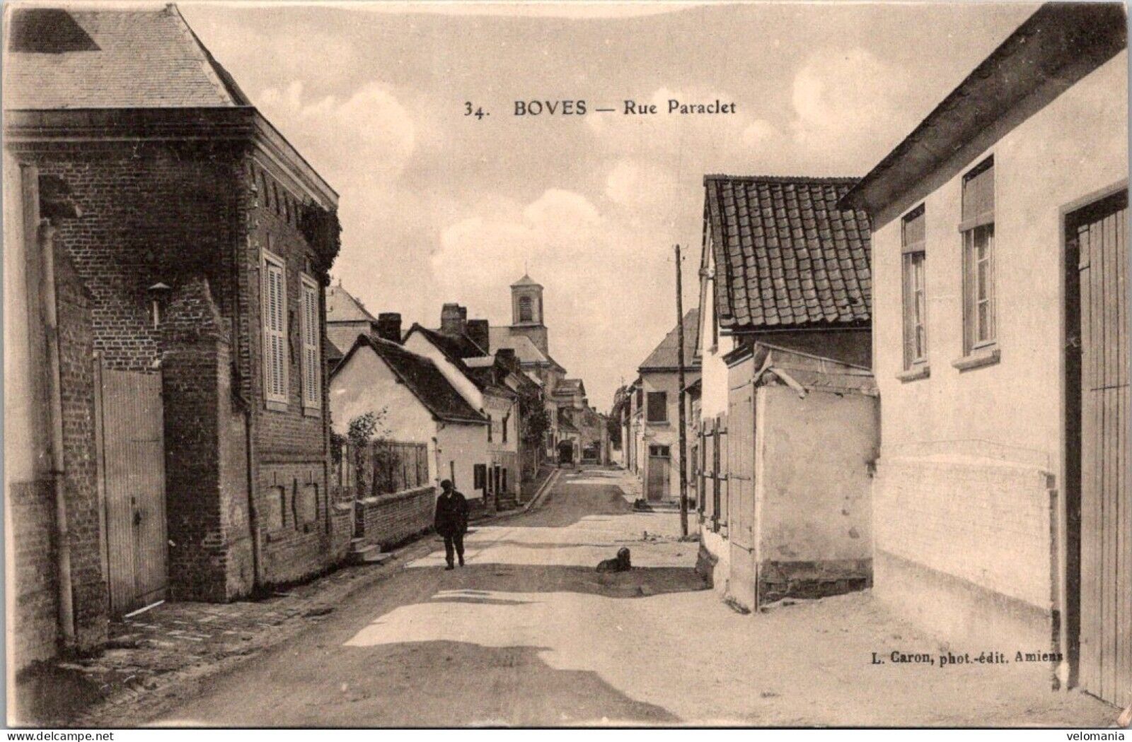 18552 cpa 80 Boves - Rue Paraclete