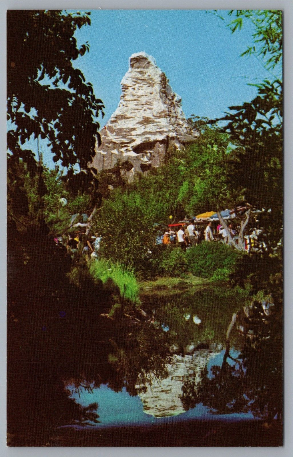 Disneyland Matterhorn Mountain Bobsled 1-337 Postcard