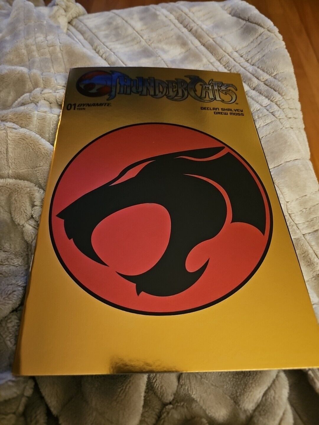 Thundercats #1 Cvr I Symbol Gold Foil Variant (Dynamite, 2024) NM