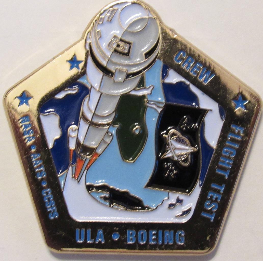 ULA BOEING ATLAS V CFT MISSION SUCCESS SPACE COIN CREW FLIGHT TEST AATS NASA