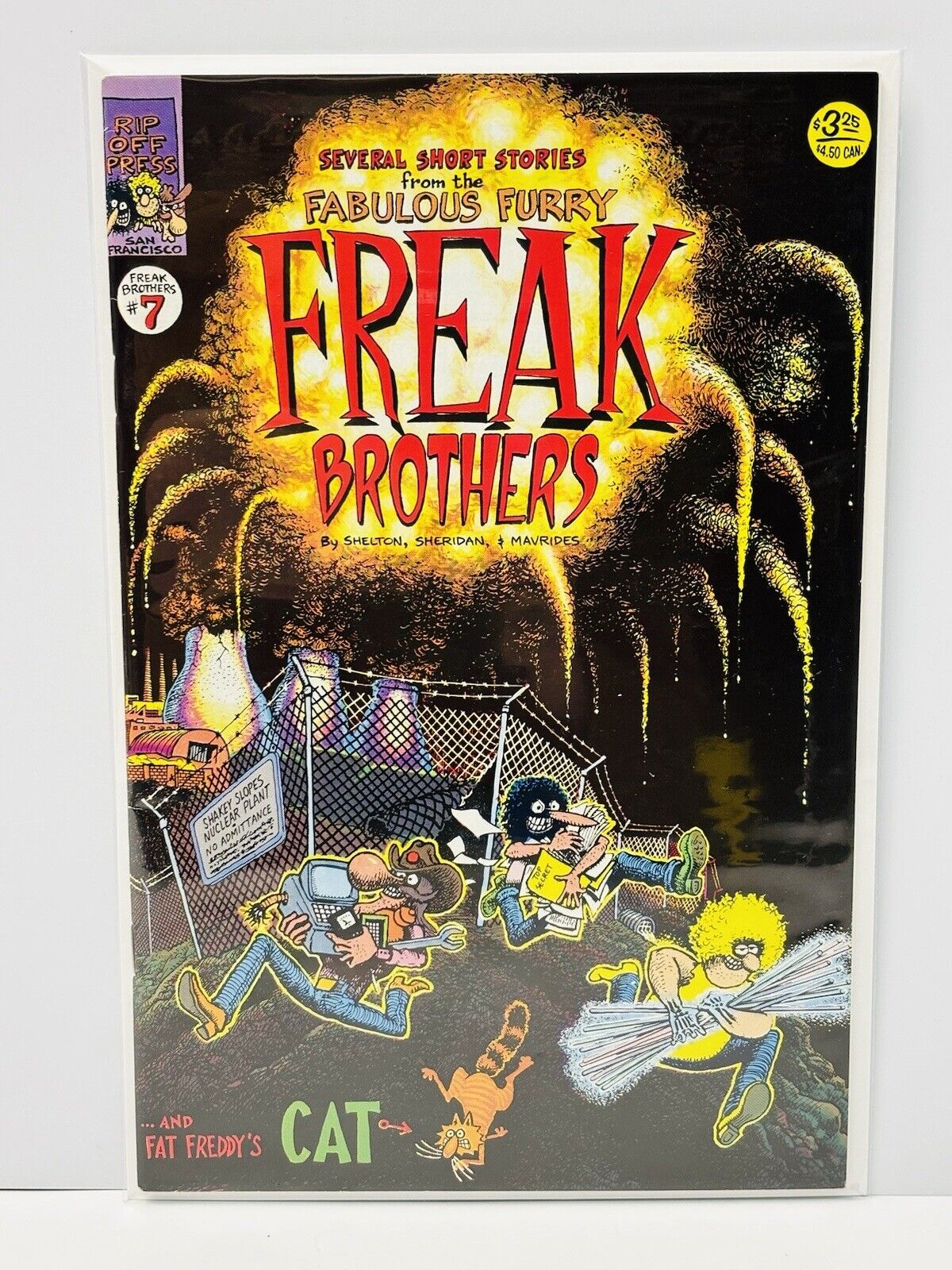 Fabulous Furry Freak Brothers #7 1982 Gilbert Shelton Comics NM Never Read