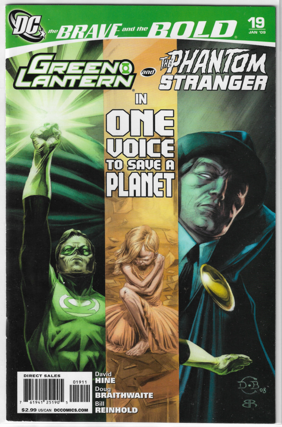 The Brave & The Bold (2008) #19 Green Lantern Phantom Stranger DC Comics