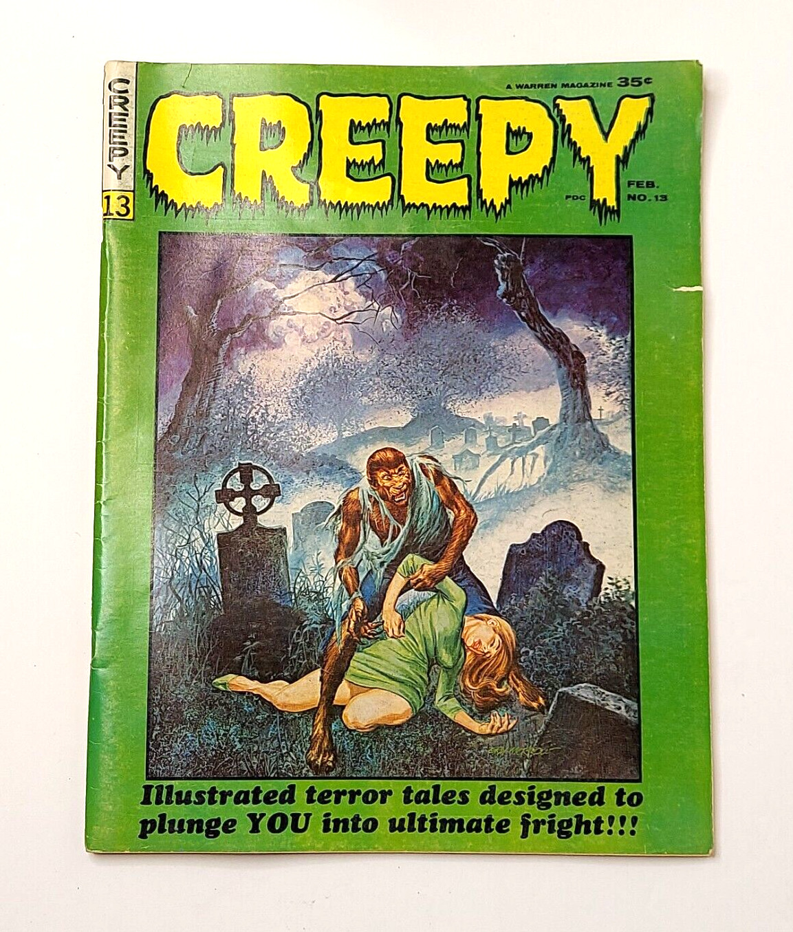 CREEPY #13 Magazine Warren Publishing 1967 Illustrated Horror Terror Monsters