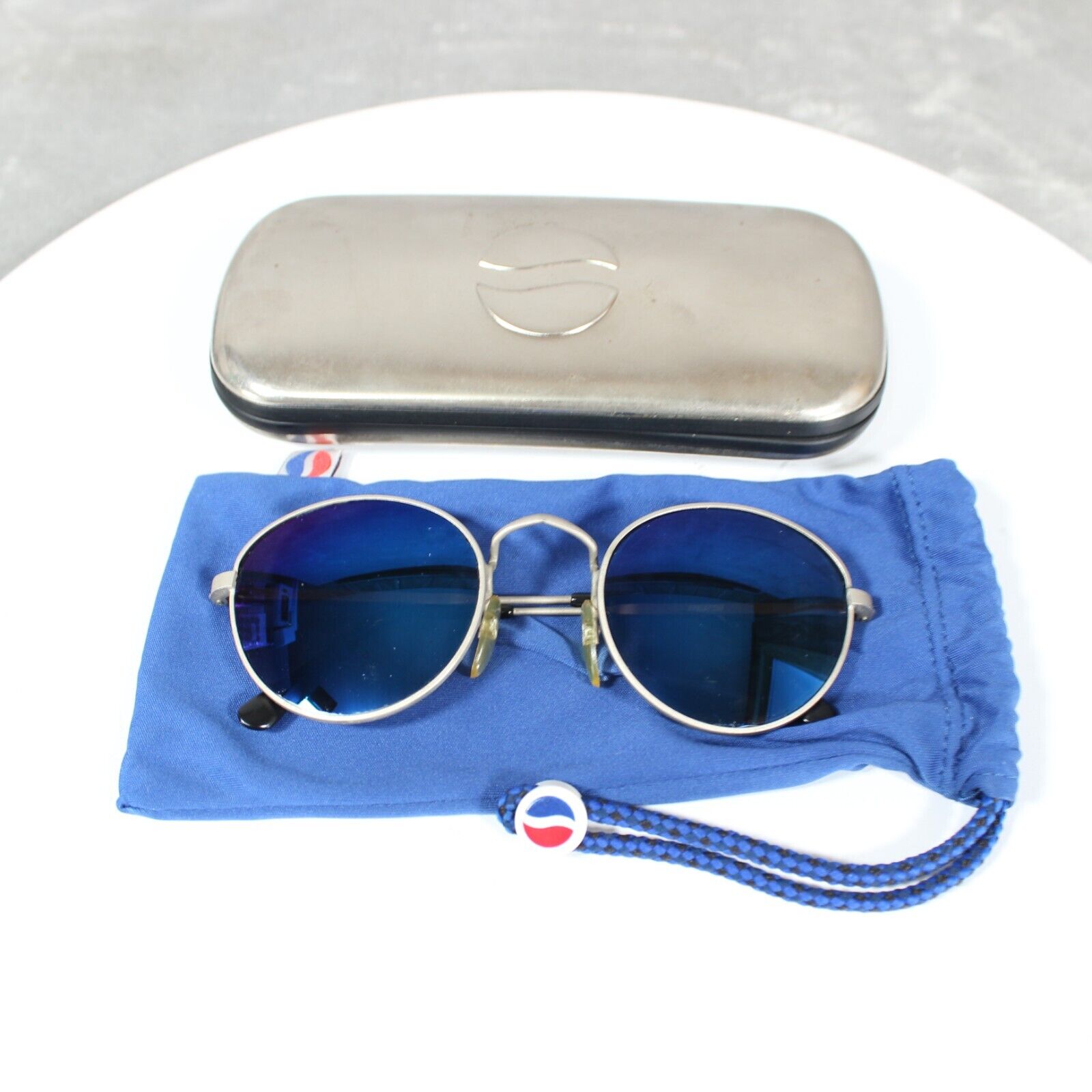 Pepsi Stuff Sunglasses Points 1990 Official Hippie Elton John Style Vintage