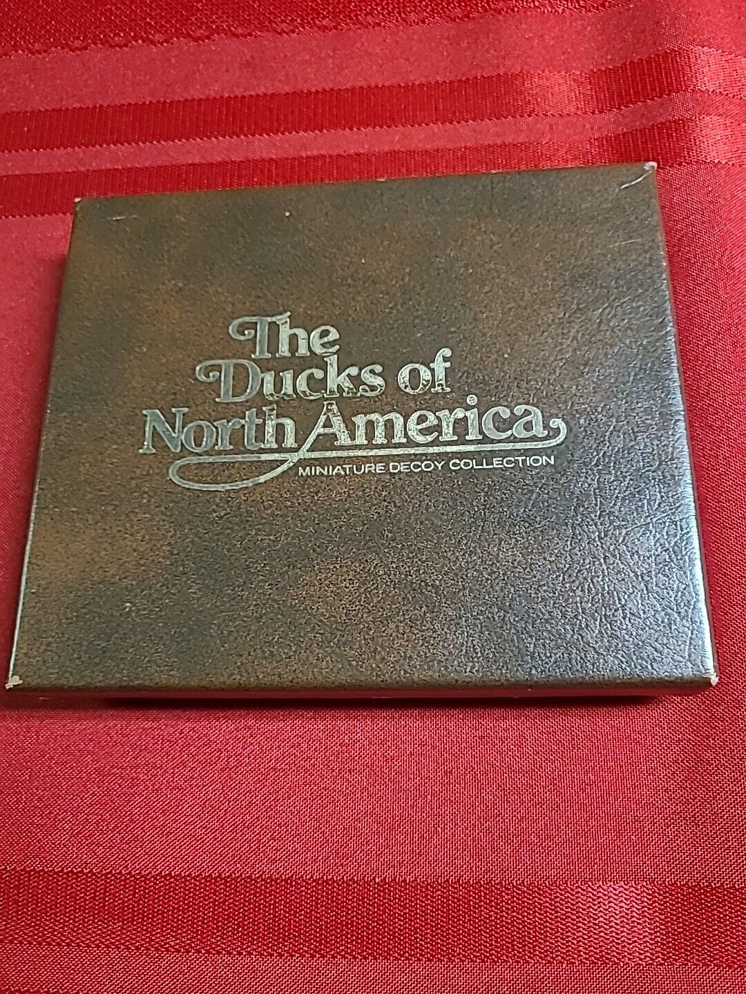 Vtg. The Ducks Of North America Minature Decoy Collection Seller Code S
