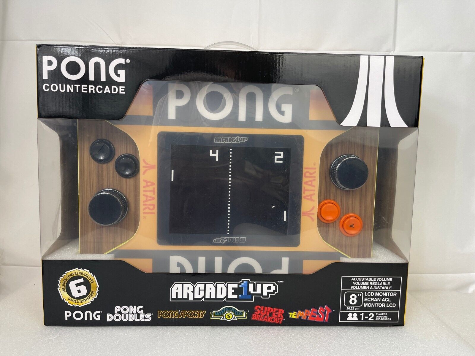 Arcade1Up  PONG (2-Player) Counter-cade -NEW