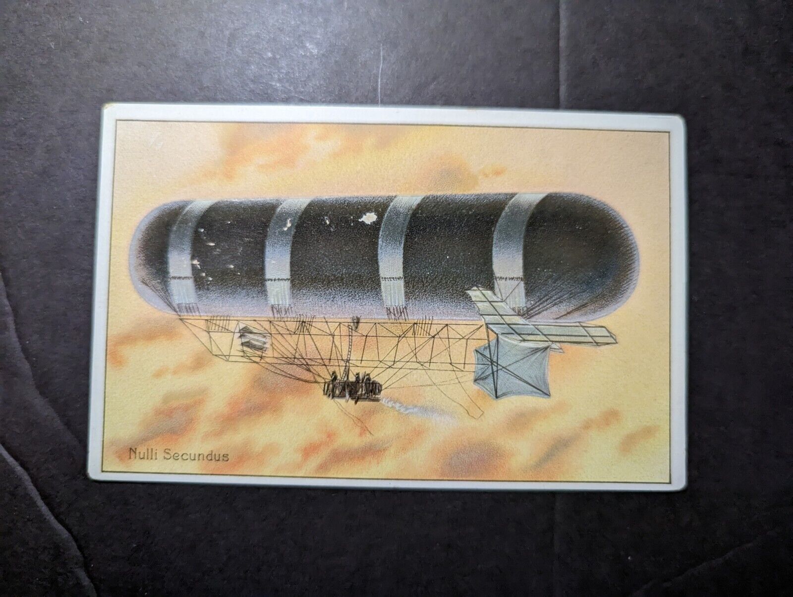 Mint England Tucks Postcard Airship Nulli Secundus Zeppelin Aviation