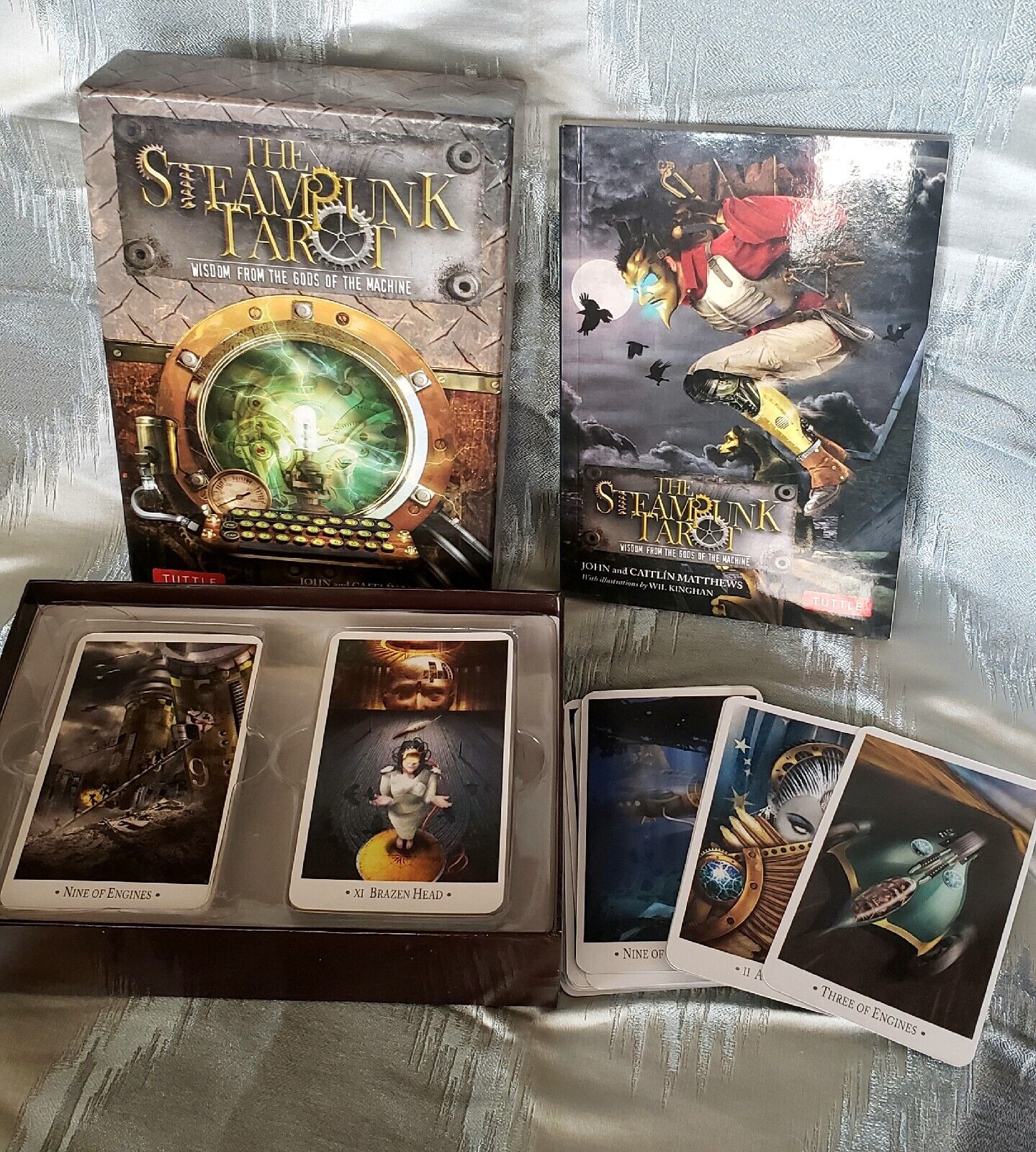 THE STEAMPUNK TAROT - 78 Unique Oracle Cards - 160 page book - Many Layouts 2012