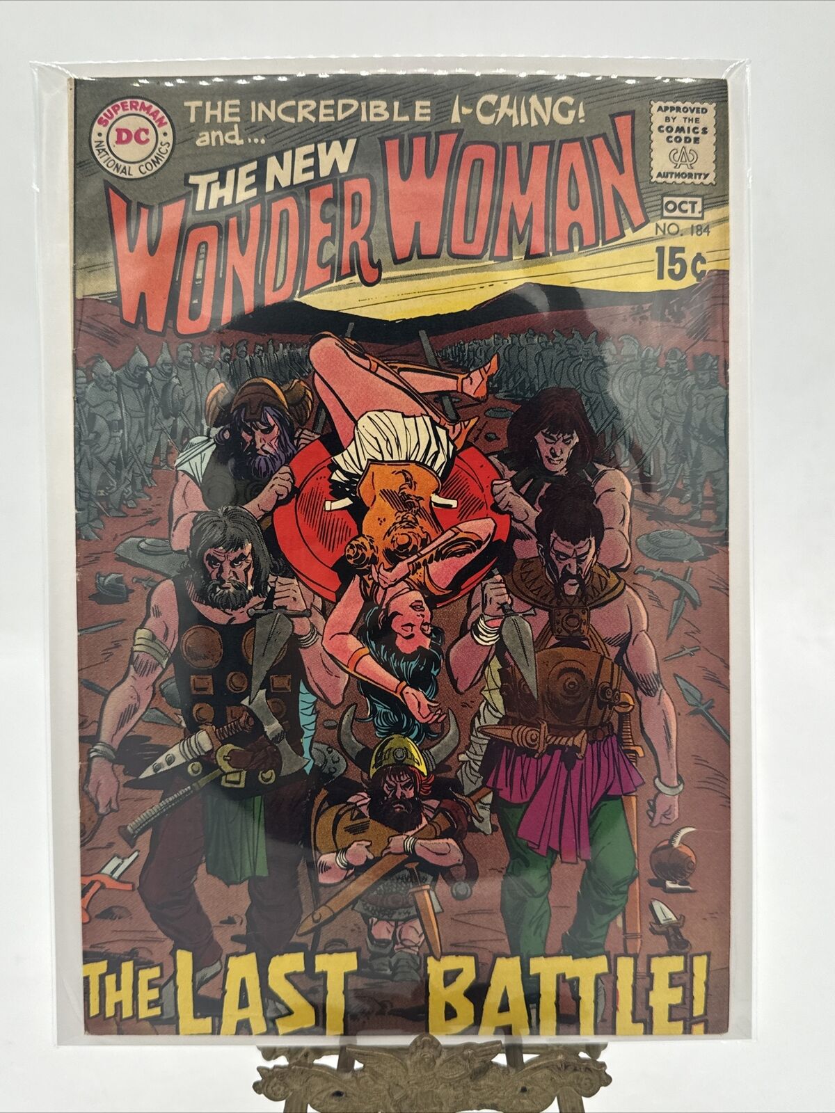 Wonder Woman #184 Classic Adam Hughes Cover DC Comics 1969