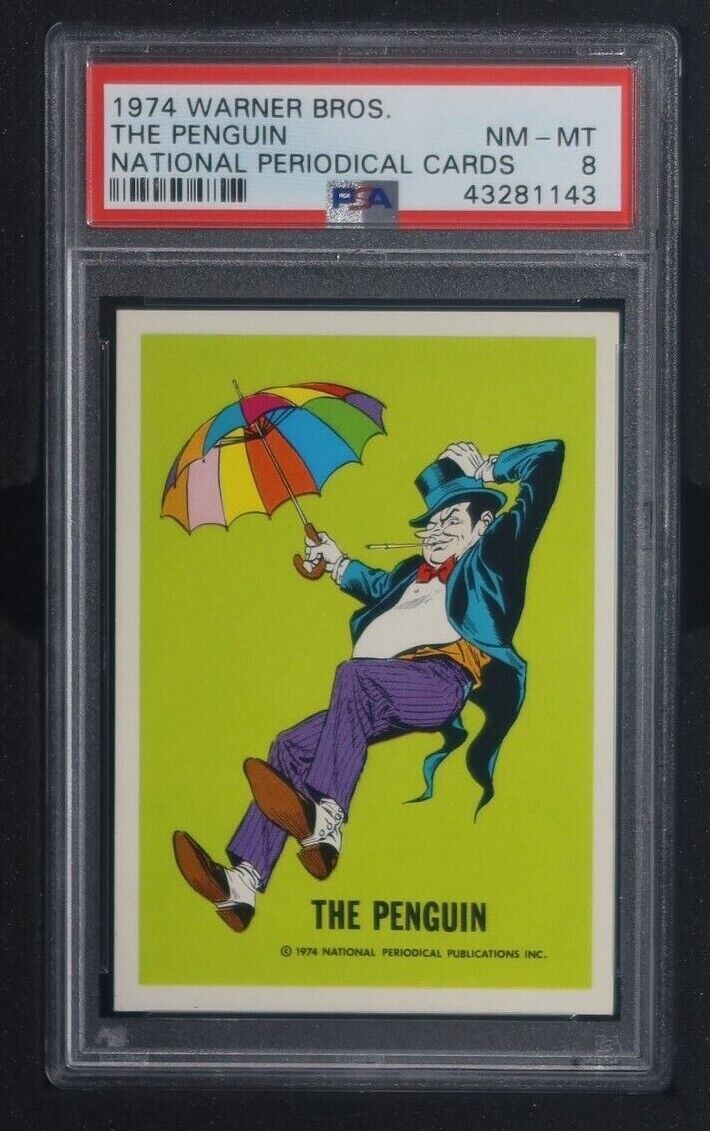1974 Warner Brothers National Periodical PENGUIN PSA 8 NM-MT