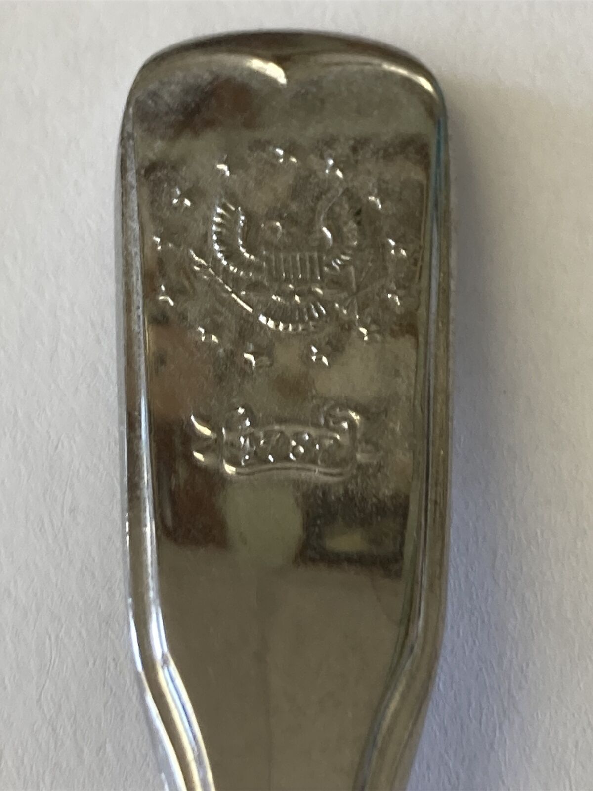 New Jersey 1787 Vintage Souvenir Spoon Collectible