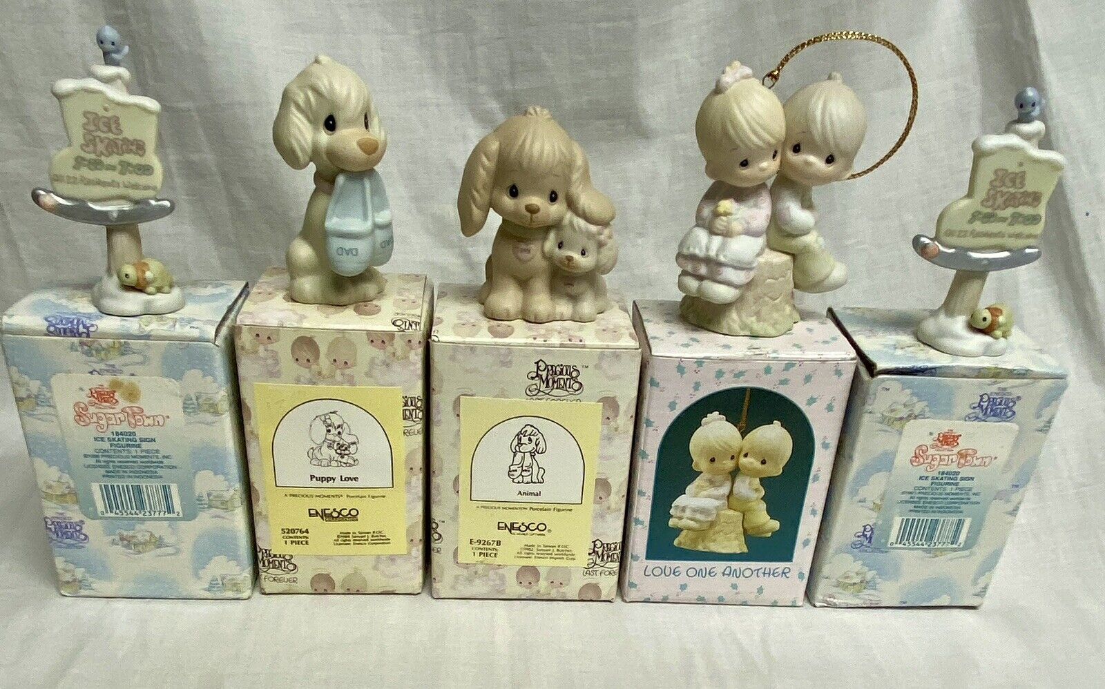 Lot of 5 Vintage 1982-1996 Precious Moments Figurines