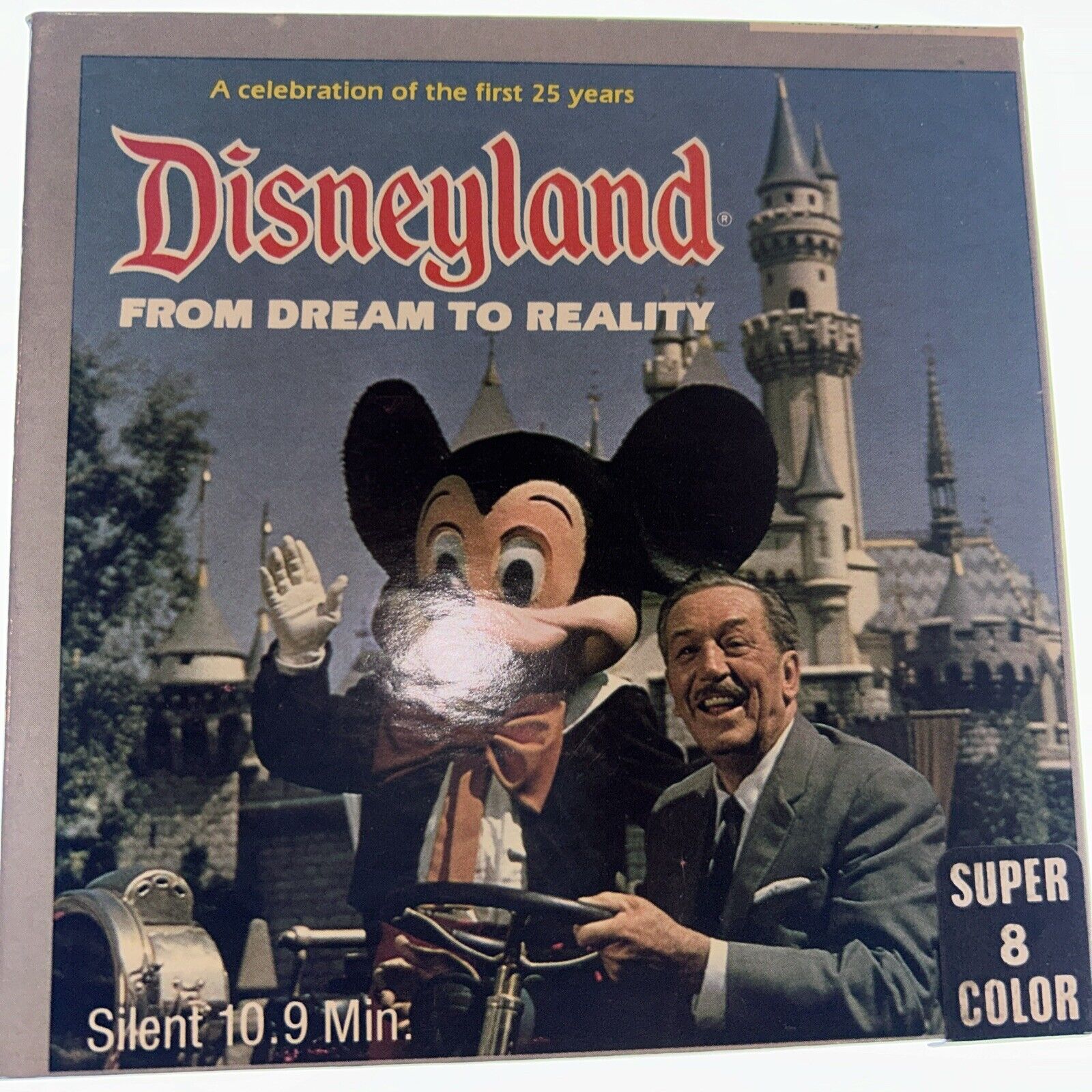 Vintage Disney Disneyland From Dream To Reality 8mm Film Reel RARE 