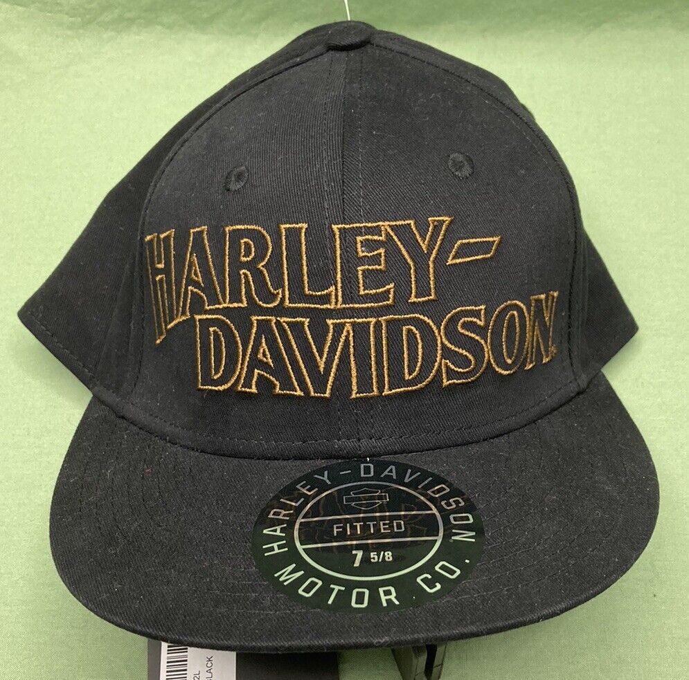 NEW GENUINE HARLEY DAVIDSON 99404-22VM MEN\'S 2XL WOVEN BASEBALL CAP  7-5/8