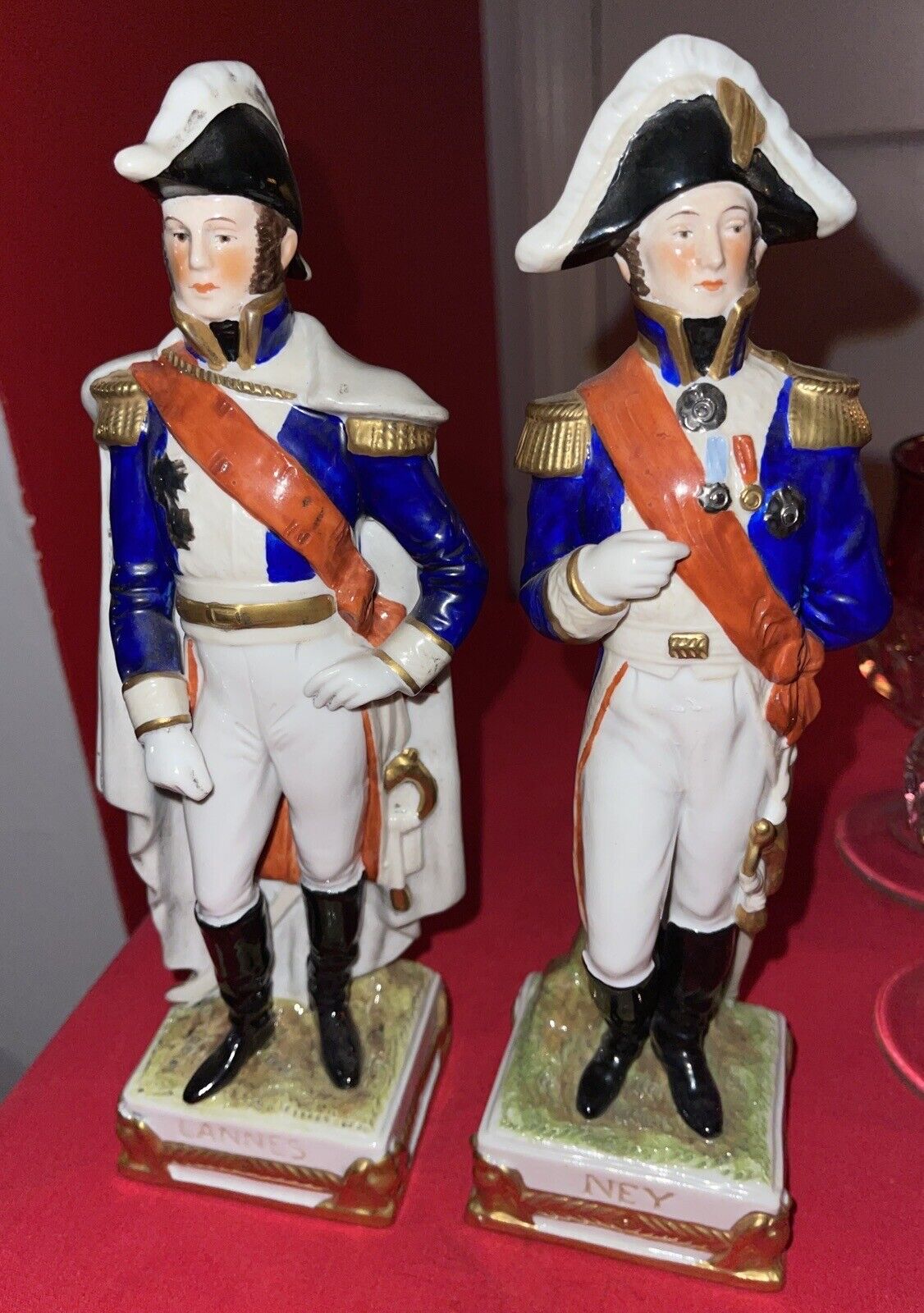 Napoleonic Wars Schiebe Alsbach French Soldiers PAIR Lannes & Ney Figurines