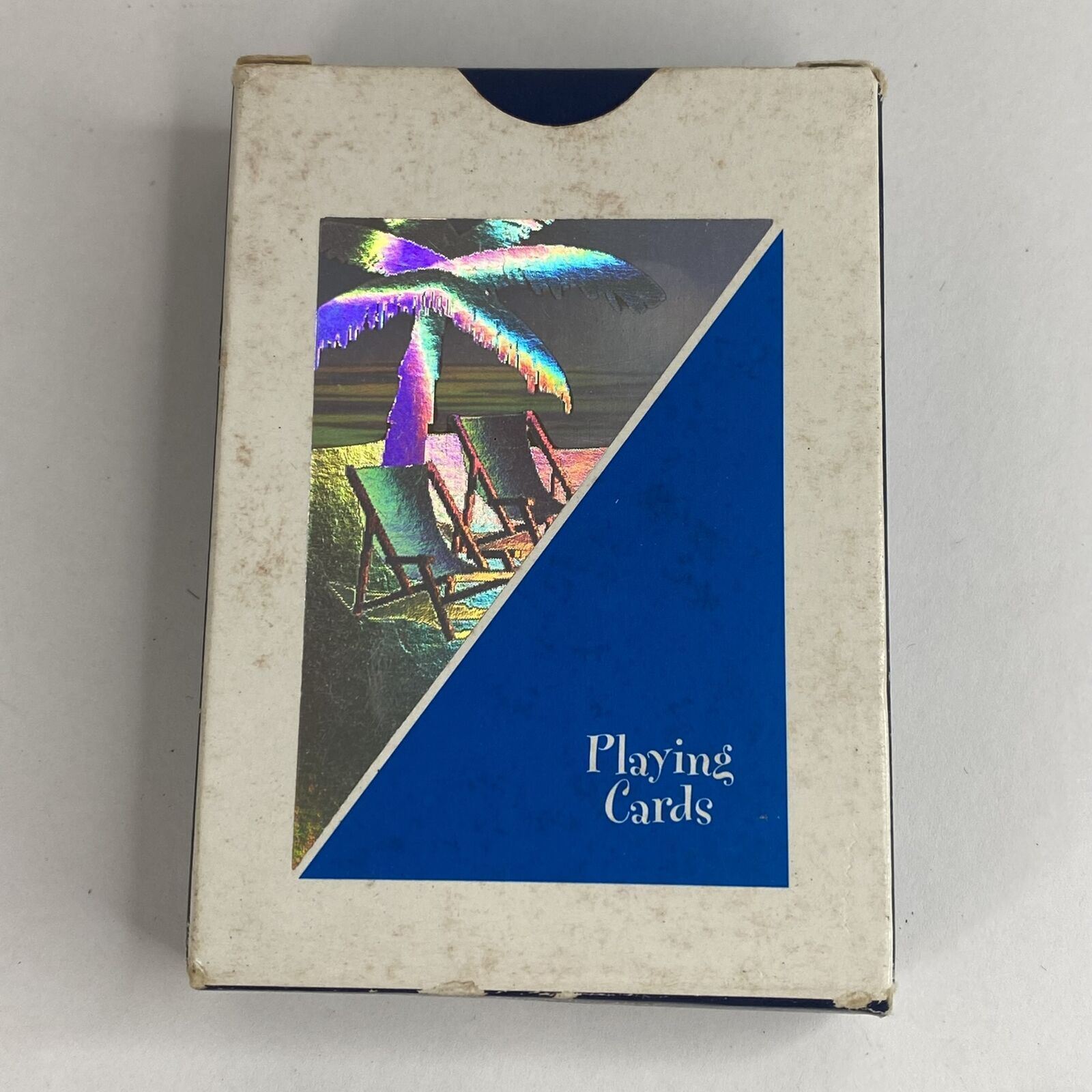Vintage Parliament Hologram Palm Playing Cards Phillip Morris 1997