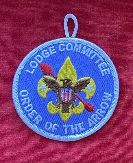 LODGE COMMITTEE OA Lodge Order Arrow Patch Boy Scout Chapter Chief BSA  